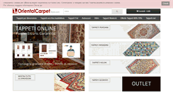 Desktop Screenshot of orientalcarpetstore.com